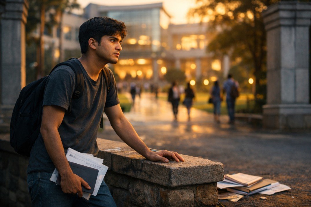 Student at college